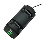 Base de Carregamento com Dupla Porta iplay / Suporte de Carregamento para Comando para Sony Playstation 4 PS4 & Slim PS4 Pro com Indicador LED, HBP-119