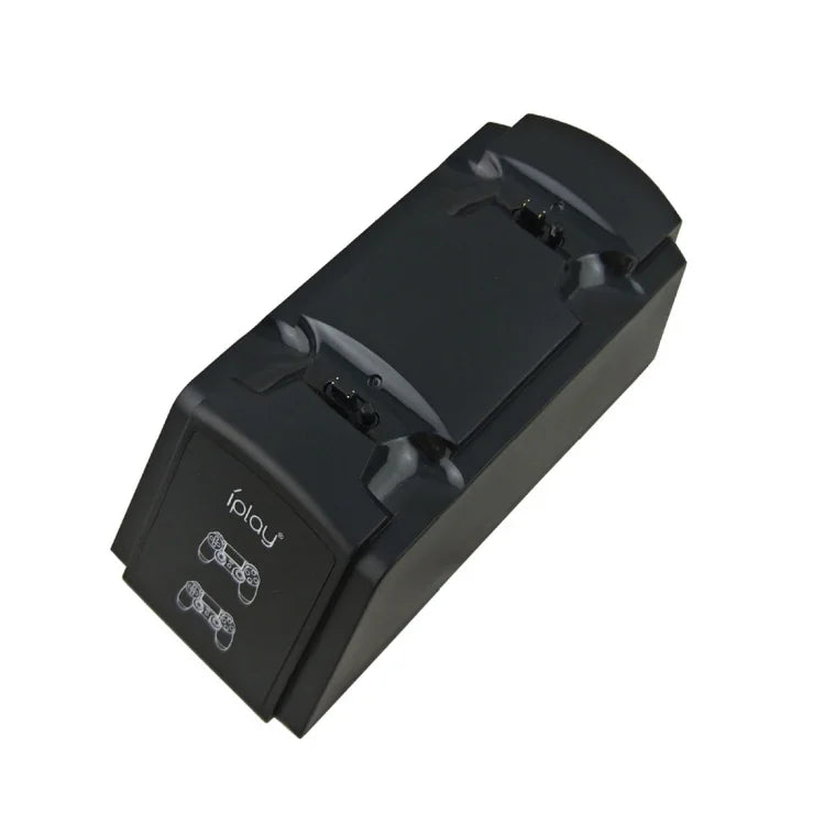 Base de Carregamento com Dupla Porta iplay / Suporte de Carregamento para Comando para Sony Playstation 4 PS4 & Slim PS4 Pro com Indicador LED, HBP-119