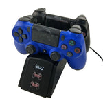 Base de Carregamento com Dupla Porta iplay / Suporte de Carregamento para Comando para Sony Playstation 4 PS4 & Slim PS4 Pro com Indicador LED, HBP-119