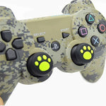 4 PCS Tampas Protetoras de Silicone com Pata de Gato para Joystick de Comando PS4 / PS3 / PS2 / XBOX360 / XBOXONE / WIIU