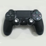 4 PCS Tampas Protetoras de Silicone com Pata de Gato para Joystick de Comando PS4 / PS3 / PS2 / XBOX360 / XBOXONE / WIIU