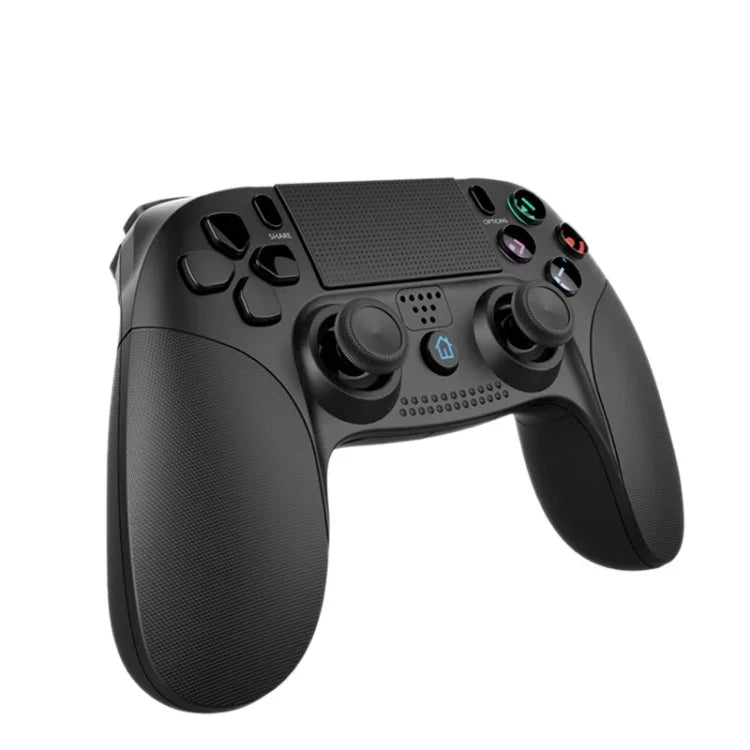 Comando de Jogo Sem Fios com Duplo Motor para Computador PS 4 / PS 3, XB-006 Preto