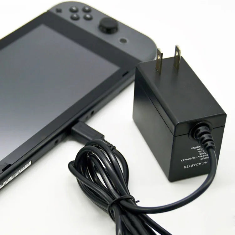 Adaptador AC de Carregamento Rápido para Nintendo Switch, Carregamento Rápido