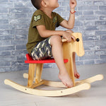 Cavalo de Balanço Infantil Cavalinho de Troia, Tamanho: 67x25x54cm, A-003