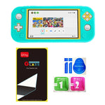 Capa Protetora de Silicone com Cobertura Total e Protetor de Ecrã para Switch Lite iPLAY