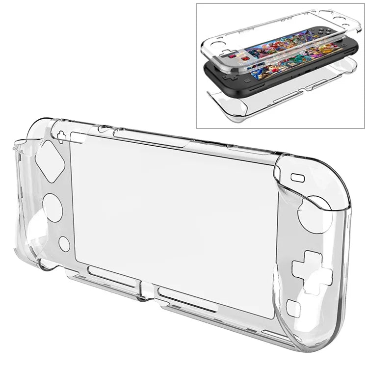 Capa Protetora Transparente Ecológica em PC para Nintendo Switch Lite, Capa Protetora em PC