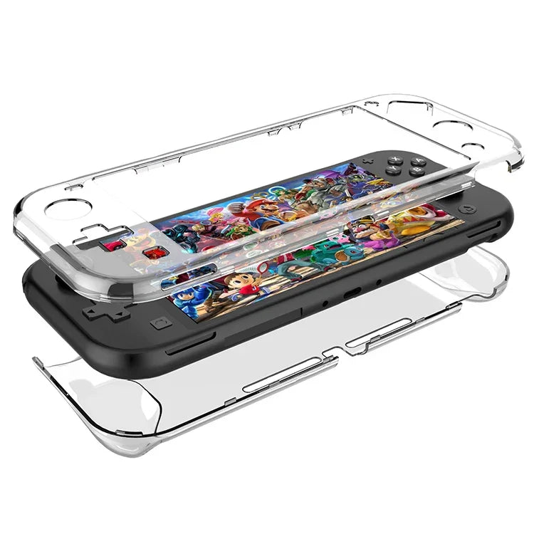 Capa Protetora Transparente Ecológica em PC para Nintendo Switch Lite, Capa Protetora em PC