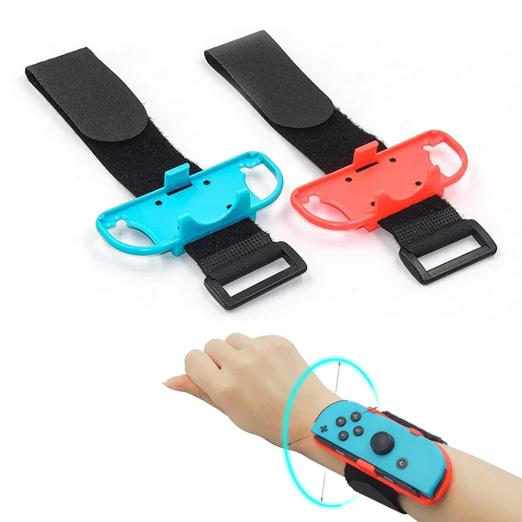 1 Par de Pulseiras Elásticas Ajustáveis para Dança para Nintendo Switch, Pulseira