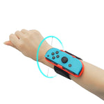 1 Par de Pulseiras Elásticas Ajustáveis para Dança para Nintendo Switch, Pulseira