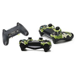 Comando com Fios para Sony PS4, Camuflado Verde