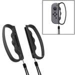 Empunhadura Pequena iPlay para Boxe com Correia para Switch Joy-Con, Preto, Vermelho