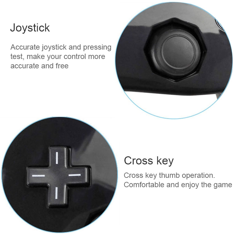 Comando Clássico com Fio para Jogos para Nintendo Wii