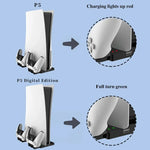 Base Vertical de Carregamento UHD com Pegador para PS5, iPega HBP-269