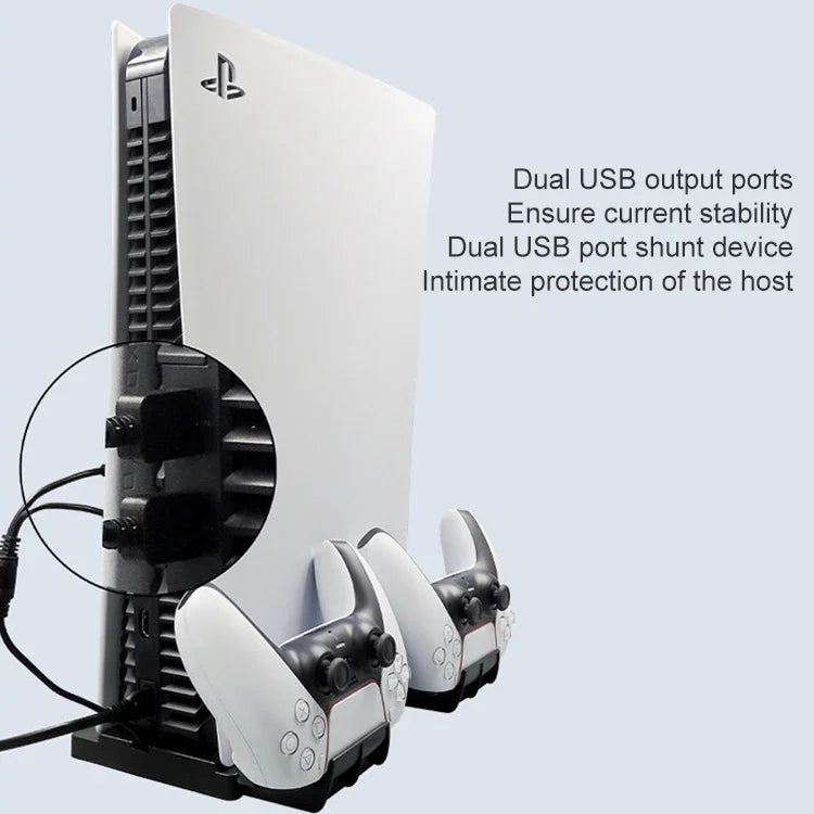 Base Vertical de Carregamento UHD com Pegador para PS5, iPega HBP-269