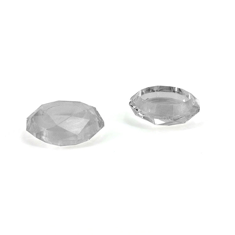 2 Tampas de Textura Diamante para Pegas de Jogos PS5, Azul, Vermelho, Branco Transparente, Verde