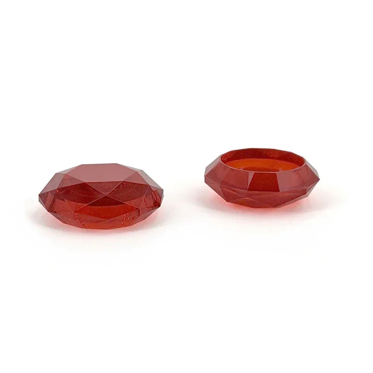2 Tampas de Textura Diamante para Pegas de Jogos PS5, Azul, Vermelho, Branco Transparente, Verde