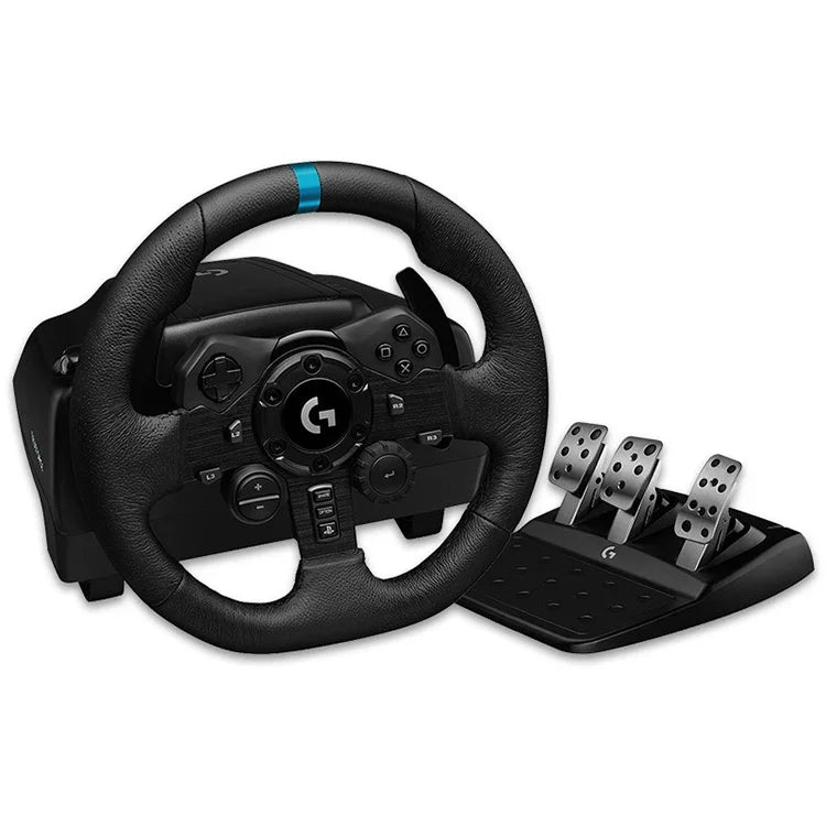 Volante de Corrida Logitech G923 com Pedais e Alavanca de Mudança para PS5 / PS4 / PC, G923