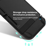 Capa TPU Anti-Choque de Cor Pura para Nintendo Switch