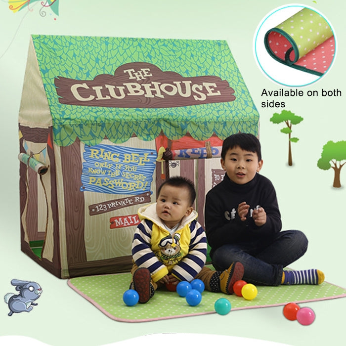 Tenda de Brincar para Crianças com Estampado, Pequena Casa de Jogos com Tapete, com Tapete (Preto e Branco), com Tapete (Rosa), com Tapete (Rosa Claro)