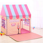 Tenda de Brincar para Crianças com Estampado, Pequena Casa de Jogos com Tapete, com Tapete (Preto e Branco), com Tapete (Rosa), com Tapete (Rosa Claro)