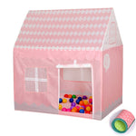 Tenda de Brincar para Crianças com Estampado, Pequena Casa de Jogos com Tapete, com Tapete (Preto e Branco), com Tapete (Rosa), com Tapete (Rosa Claro)