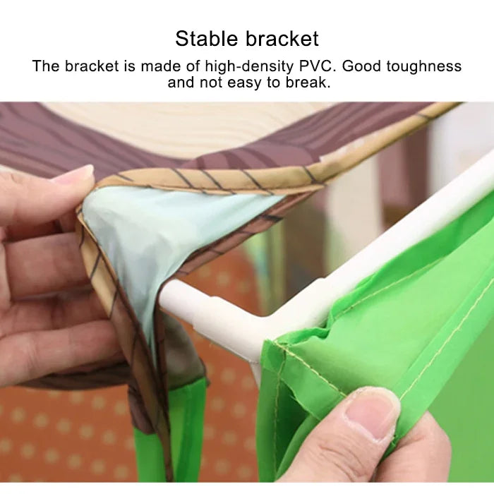 Tenda de Brincar para Crianças Doméstica com Impressão Pequena Casa de Jogos, (Preto Branco), (Rosa), (Verde), (Rosa Claro)