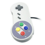 Comando de Jogo com Fio para Computador Interface USB de Cor Mista, Comando de Jogo com Fio USB