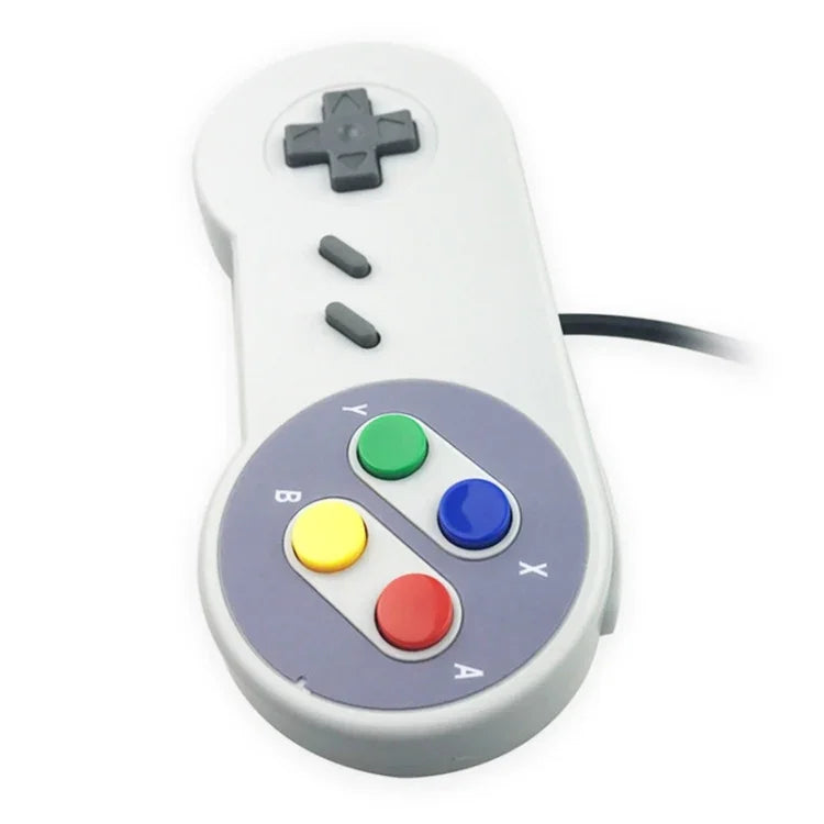 Comando de Jogo com Fio para Computador Interface USB de Cor Mista, Comando de Jogo com Fio USB