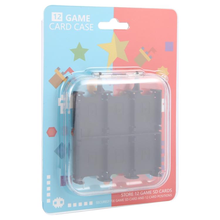 Caixa Porta Cartões de Memória 12 em 1 para Nintendo Switch