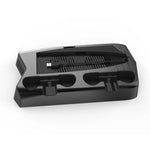 Base Multi-funções com Ventoinha de Arrefecimento e Bandeja de Armazenamento para PS5 De / UHD KJH P5-010-2, KJH P5-010-2