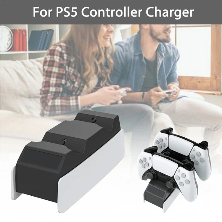Carregador Duplo para Comandos de Jogo iPlay HBP-245 para PS5, HBP-245