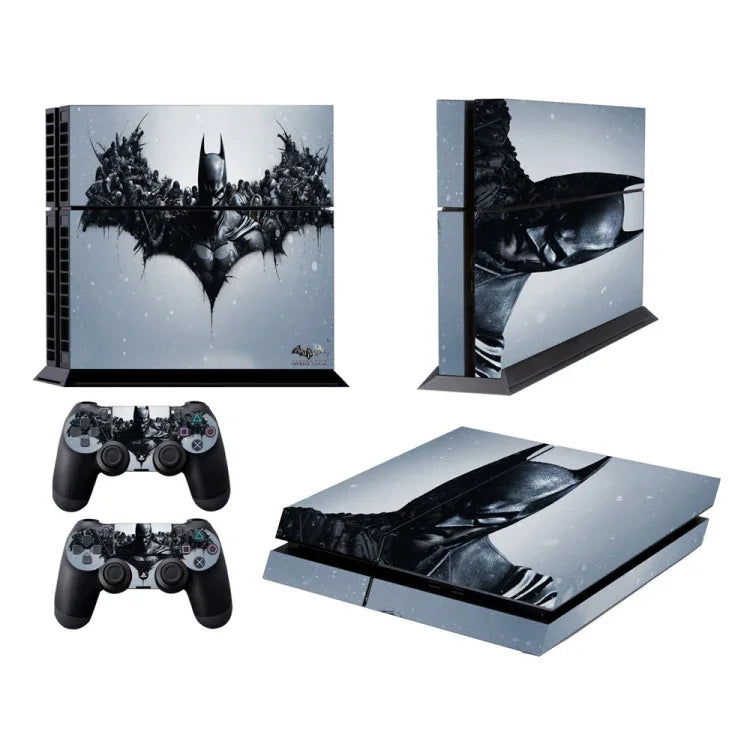 Autocolante de Filme Protetor de Cor Fashion Padrão Batman para Sony PS4, Padrão Batman