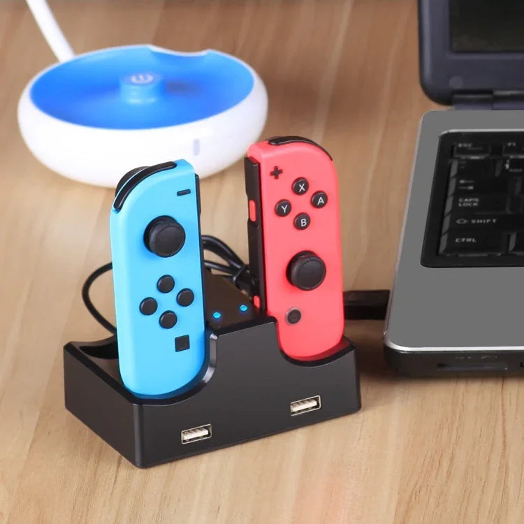 Base de Carregamento e Suporte para Comando iplay HB-S003 para Nintendo Switch, Base de Carregamento HB-S003