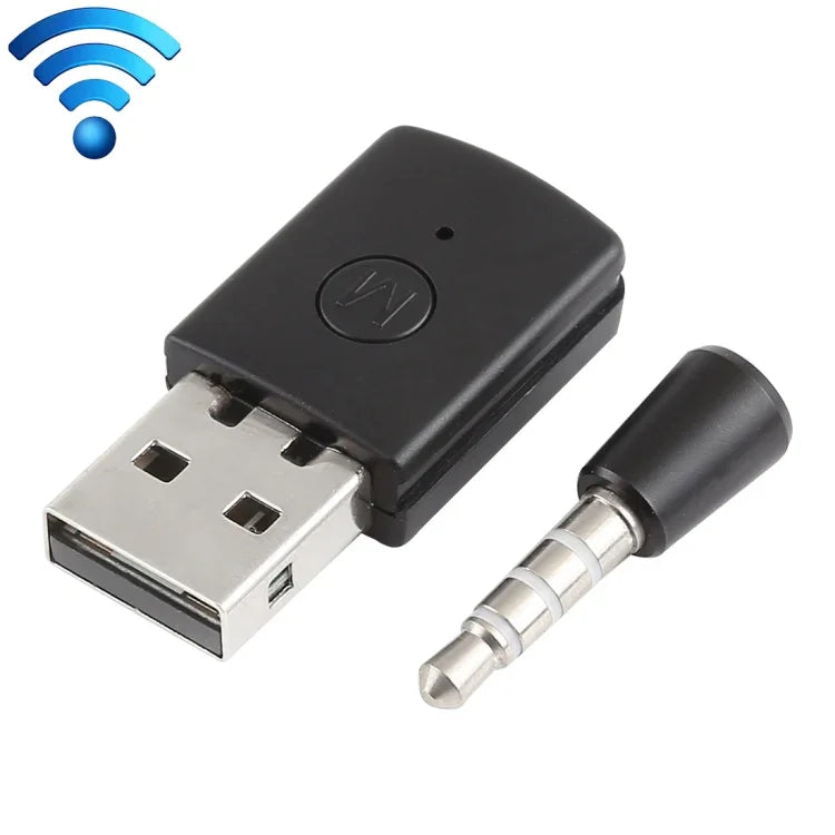 Adaptador Bluetooth 3.5mm & USB Dongle Receptor e Transmissores para Sony PlayStation PS4, Para PS4
