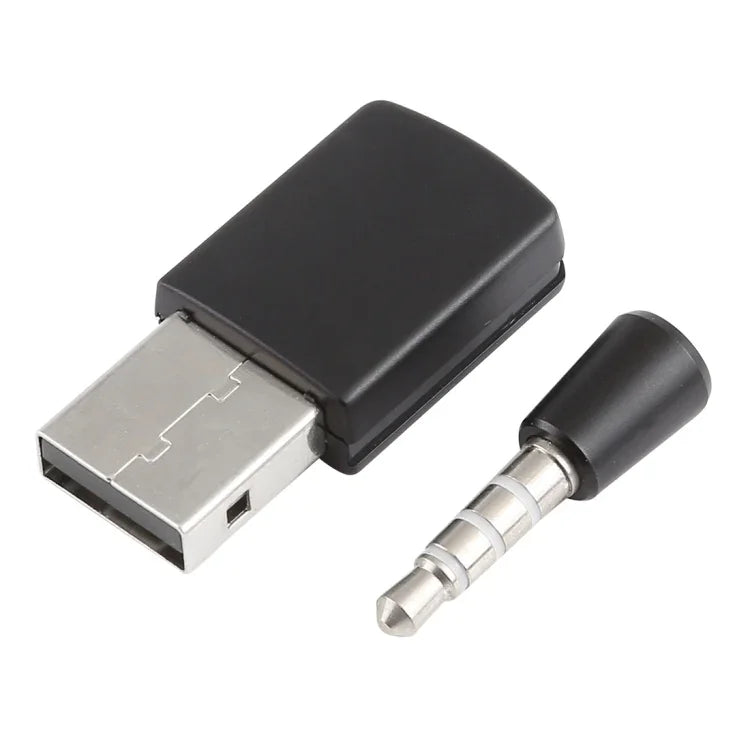 Adaptador Bluetooth 3.5mm & USB Dongle Receptor e Transmissores para Sony PlayStation PS4, Para PS4