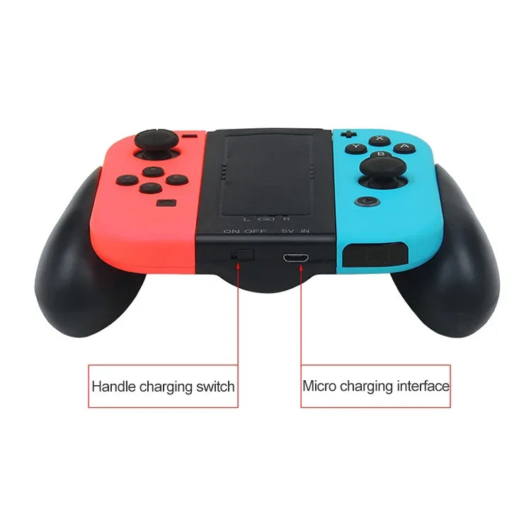 Carregador com Pegada para Comando iplay S005 para Nintendo Switch Joy-Con