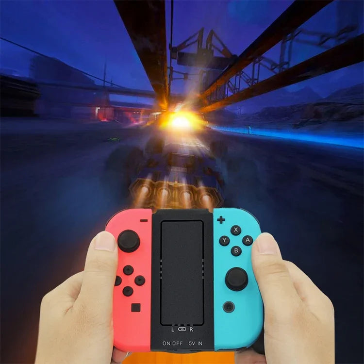 Carregador com Pegada para Comando iplay S005 para Nintendo Switch Joy-Con