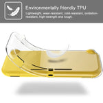 Capa Protetora Transparente de TPU Antichoque para Switch Lite, Para Switch Lite