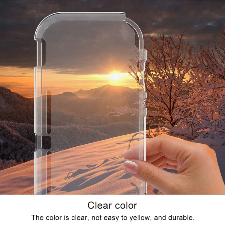 Capa Protetora Transparente de TPU Antichoque para Switch Lite, Para Switch Lite