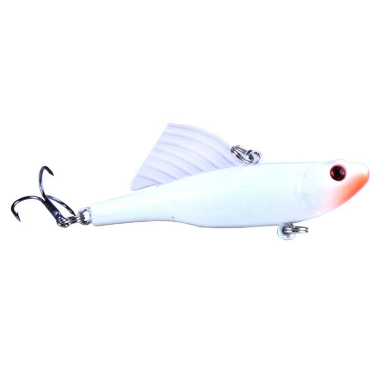 Iscas de Pesca de Afundamento Rápido HENGJIA 6,5cm/17,2g Kit de Iscas VIB com Asas, PE016-X