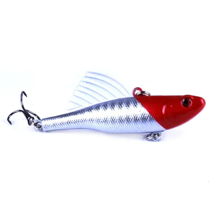 Iscas de Pesca de Afundamento Rápido HENGJIA 6,5cm/17,2g Kit de Iscas VIB com Asas, PE016-X
