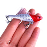 Iscas de Pesca de Afundamento Rápido HENGJIA 6,5cm/17,2g Kit de Iscas VIB com Asas, PE016-X
