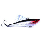 Iscas de Pesca de Afundamento Rápido HENGJIA 6,5cm/17,2g Kit de Iscas VIB com Asas, PE016-X