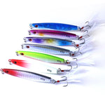 Iscas de Pesca de Metal HENGJIA 7 Peças, 8cm/40g