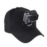 Chapéu de Sol Exterior Topi Boné de Basebol com Suporte para Câmara para GoPro & SJCAM & Xiaomi Xiaoyi Câmara de Ação Desportiva