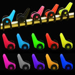 Suporte para Anzol de Vara de Pesca de Plástico Multicolor 10 Peças, Suporte para Isca de Colher, Entrega em Cor Aleatória
