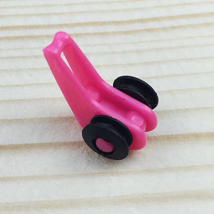 Suporte para Anzol de Vara de Pesca de Plástico Multicolor 10 Peças, Suporte para Isca de Colher, Entrega em Cor Aleatória