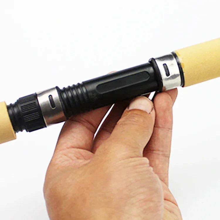 Vara de Pesca para Gelo Portátil 27cm Vara de Camarão Vara de Isca Equipamento de Pesca, Comprimento Estendido: 60 cm, 27cm