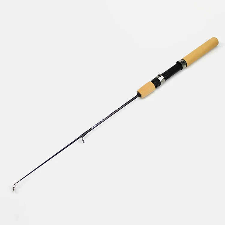 Vara de Pesca para Gelo Portátil 35cm Vara de Camarão Vara de Isca Equipamento de Pesca, Comprimento Estendido: 100cm, 35cm