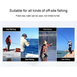 Vara de Pesca para Gelo Portátil 35cm Vara de Camarão Vara de Isca Equipamento de Pesca, Comprimento Estendido: 100cm, 35cm